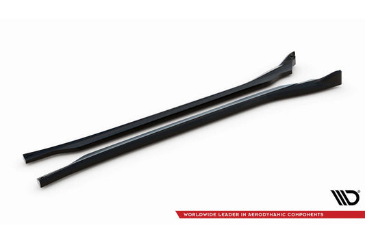 Praguri Maxton Design pentru Porsche Cayenne (2014-2018), lac negru