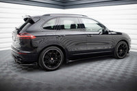 Praguri Maxton Design pentru Porsche Cayenne (2014-2018), lac negru