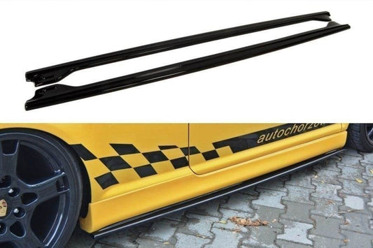 Praguri Maxton Design pentru VW Golf IV R32 (2002-2004), negru lucios