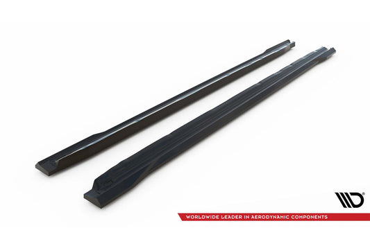 Praguri Maxton Design pentru Volkswagen Passat B9 (dupa 2024), lac negru