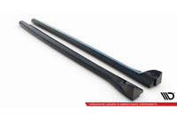 Praguri Maxton Design pentru Volvo C40 (dupa 2021), negru lucios