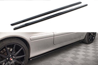 Praguri Maxton Design pentru Volvo C70 MK1 (1997–2005), negru lucios