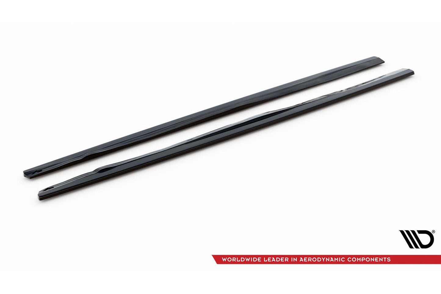 Praguri Maxton Design pentru Volvo C70 MK1 (1997–2005), negru lucios