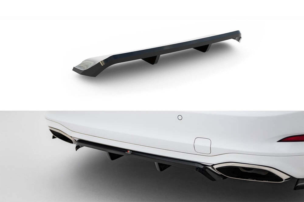 Extensii pentru bara spate Maxton Design pentru Ford Focus Vignale break (2018-2021), lac negru