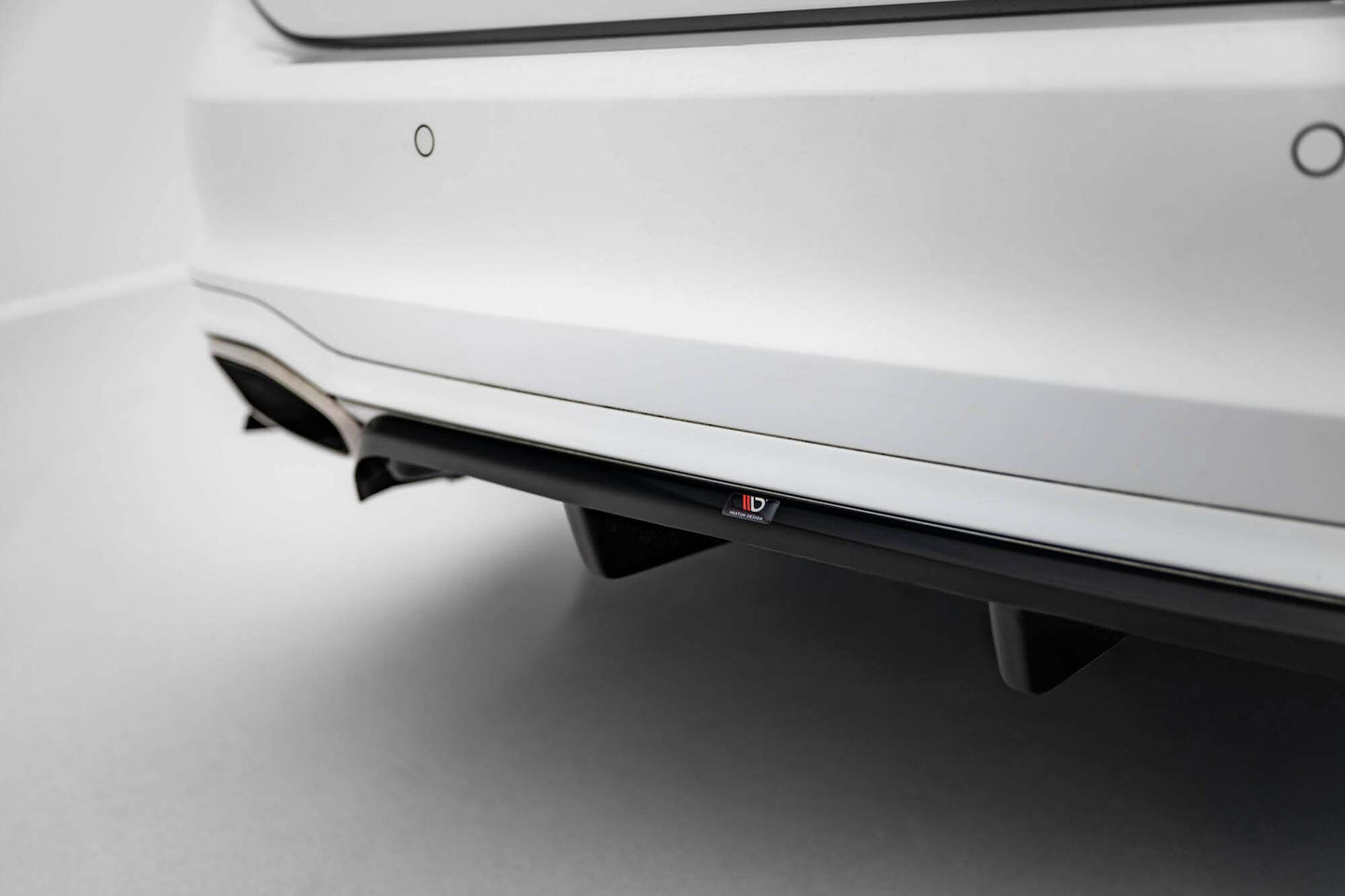 Extensii pentru bara spate Maxton Design pentru Ford Focus Vignale break (2018-2021), lac negru