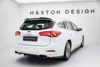 Extensii pentru bara spate Maxton Design pentru Ford Focus Vignale break (2018-2021), lac negru