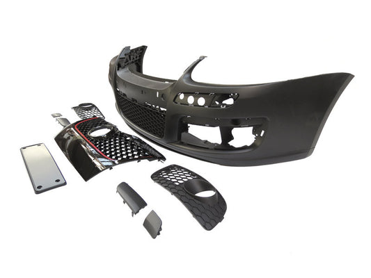 Bara fata GTi pentru VW Golf V (2003-2008) fara PDC/halogene, grila neagra, capac spalator inclus
