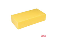 Amio Car Wash Sponge, 28x14x7cm, Yellow