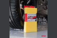 Amio Car Wash Sponge, 28x14x7cm, Yellow