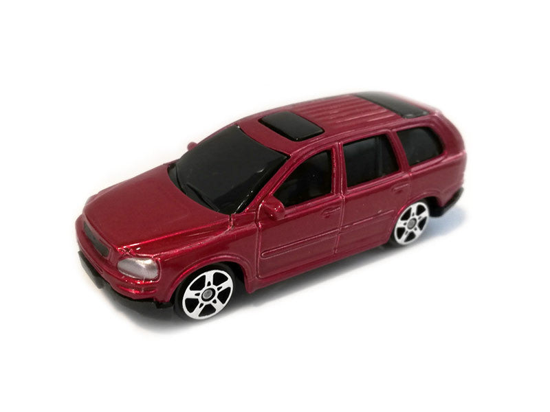Jucarie Maisto Fresh Metal Volvo XC90 rosie, scala 1:72