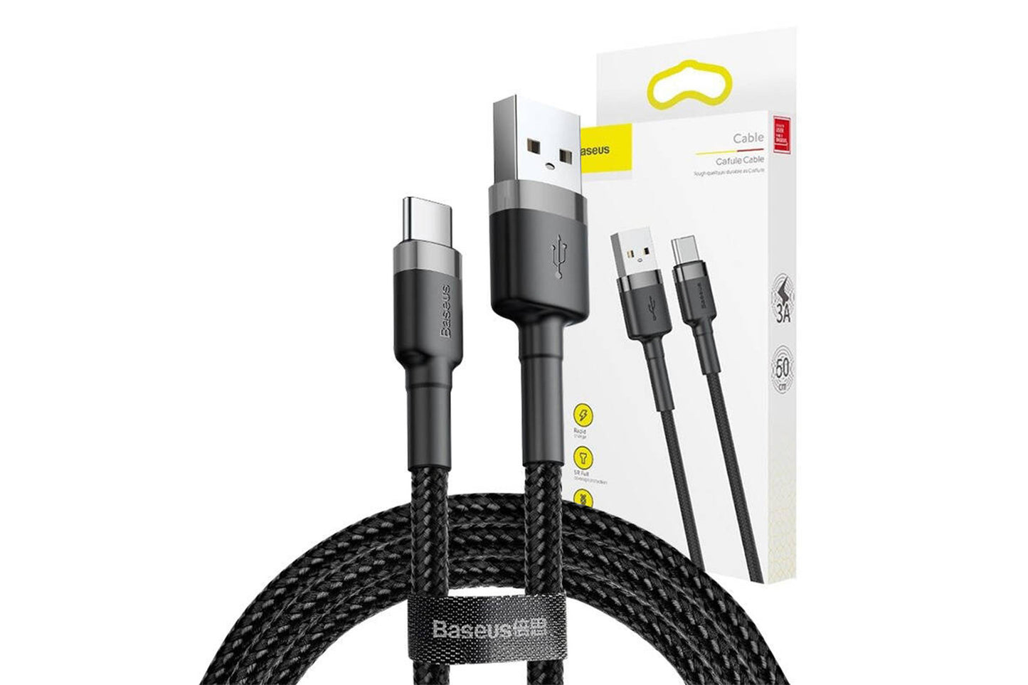 Baseus USB to Type-C 15W, 3A, 5V Charging Cable
