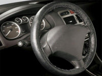 Husa volan Kegel Seria Classic, marimea 36-38cm, piele naturala neagra, cusuta