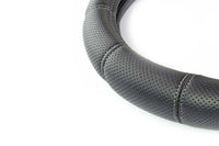 Husa volan Amio 37-39cm, neagra, din piele ecologica respirabila