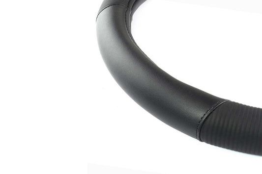 Husa volan Amio 37-39cm, neagra cu structura profilata