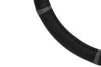 Husa volan Amio 37-39cm, neagra, neagra cu inele gri