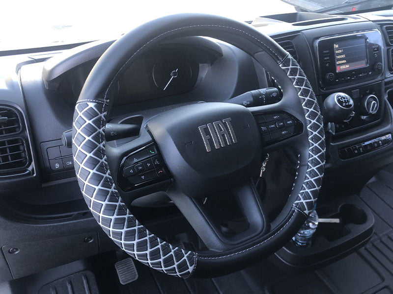 Husa volan Petex 38cm model 1105, fara cusaturi