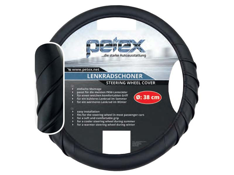 Husa volan Petex 38cm model 110, fara cusaturi