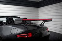 Spoiler JDM Maxton Design din carbon, model aripa cu stop de frana LED pentru Mazda MX-5 ND (dupa 2015)