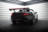 Spoiler JDM Maxton Design din carbon, model aripa cu stop de frana LED pentru Mazda MX-5 ND (dupa 2015)