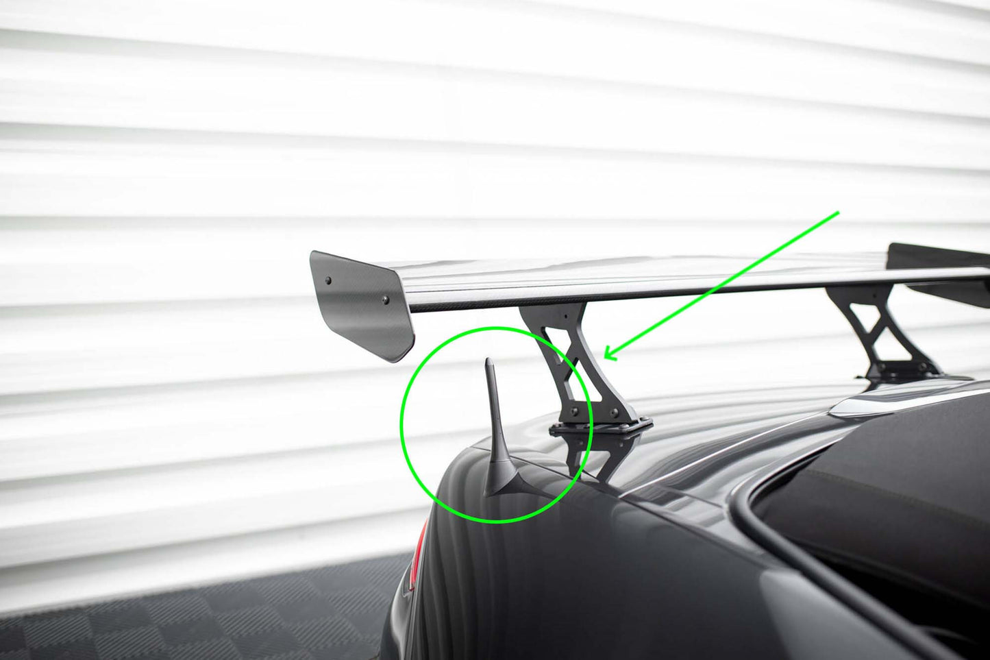 Spoiler JDM Maxton Design din carbon, model aripa cu stop de frana LED pentru Mazda MX-5 ND (dupa 2015)