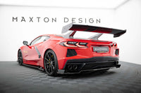 Spoiler Maxton Design din fibra de carbon tip aripa Chevrolet Corvette C8 (dupa 2020)
