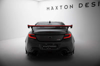 Spoiler / Wing Maxton Design din fibra de carbon pentru aripa portbagajului cu stop frana LED pentru Toyota GR86 (dupa 2021)