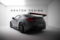 Spoiler / Wing Maxton Design din fibra de carbon pentru aripa portbagajului cu stop frana LED pentru Toyota GR86 (dupa 2021)