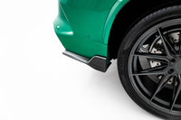 Insertii laterale Carbon Maxton Design pentru bara spate BMW X5 M F95 (dupa 2023)