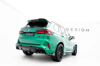 Insertii laterale Carbon Maxton Design pentru bara spate BMW X5 M F95 (dupa 2023)