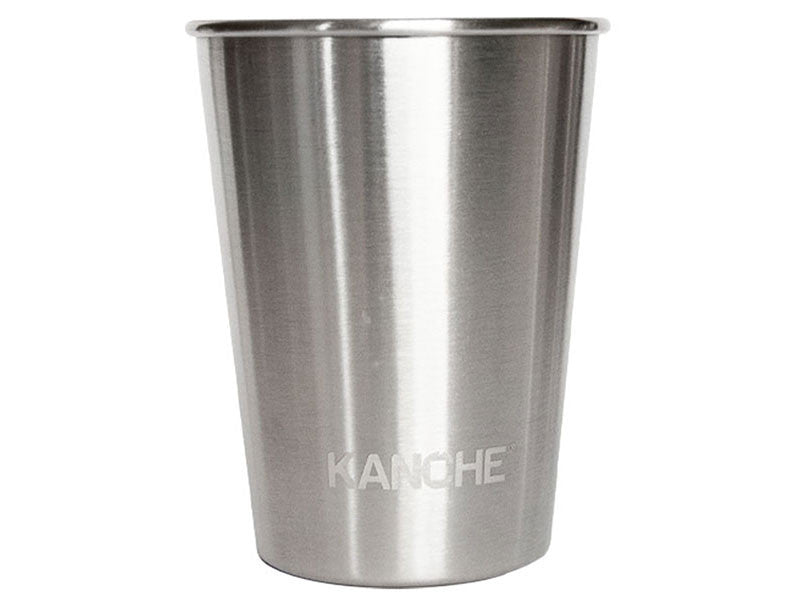 Set of 4 Kanche Take me metal mugs 350ml