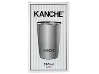Set of 4 Kanche Take me metal mugs 350ml