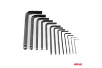 Set chei hexagonale Amio CRV 1.7-10mm, 13 piese, negre