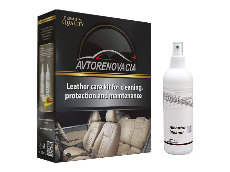 Kit auto-detailing pentru curățarea și hrănirea pielii și Alcantara