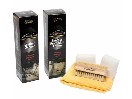 Kit avtorenovare pentru curatarea si hranirea pielii si Alcantara