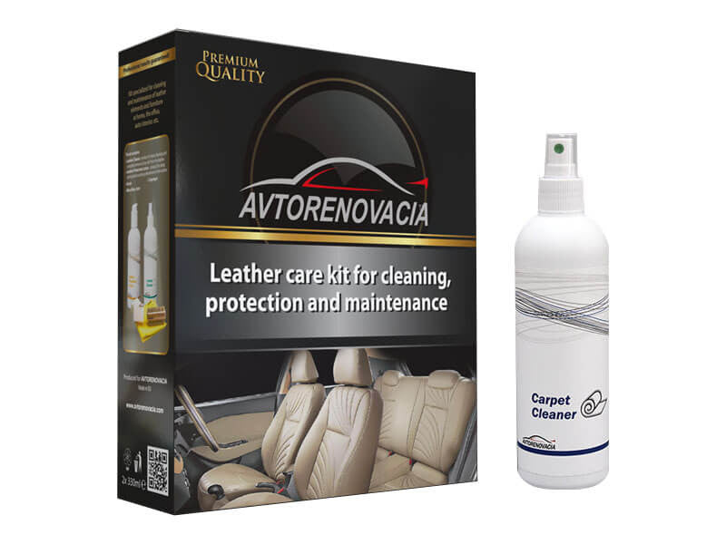 Kit de recondiționare auto pentru curățarea pielii și a mochetei