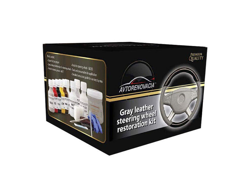 Kit de renovare auto pentru restaurarea volanului gri