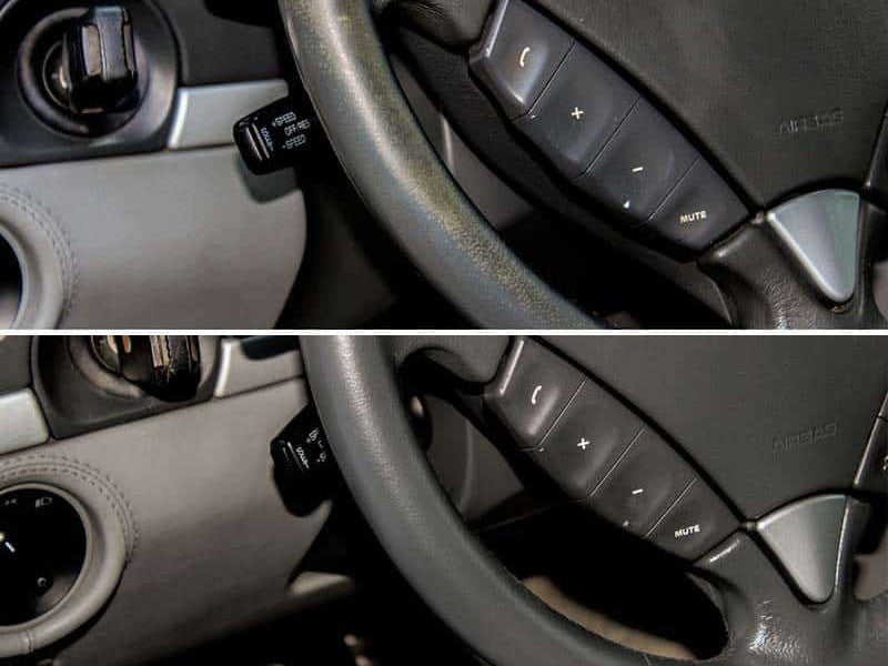 Kit de renovare auto pentru restaurarea volanului gri