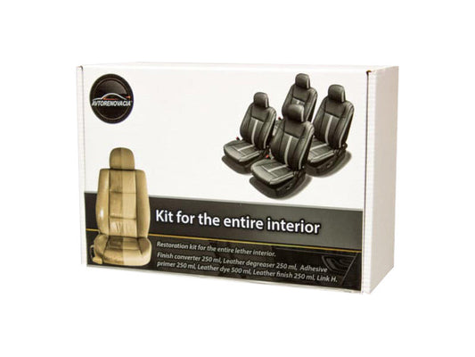 Set Avtorenovacia destinat restaurarii complete a interiorului din piele
