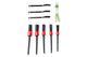 Amio Car Detailing Brush Set, 9 Pieces