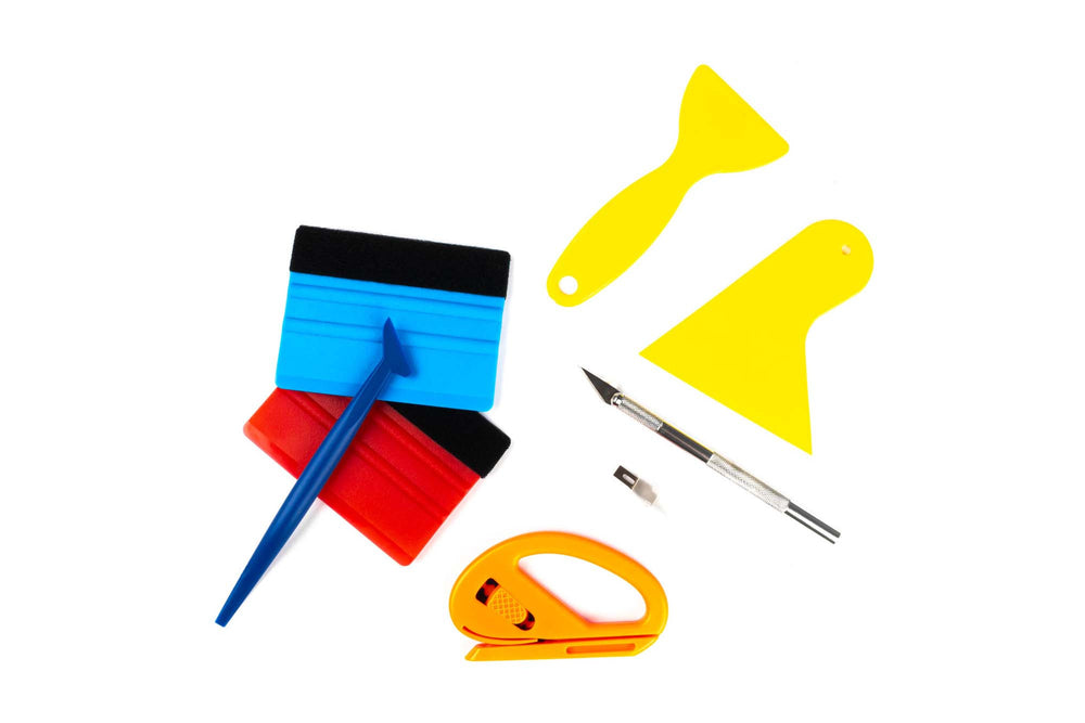 Set ustensile aplicare folie Amio, 8 piese