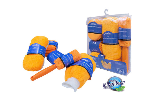 Set de prosoape microfibra Petex, 9 piese