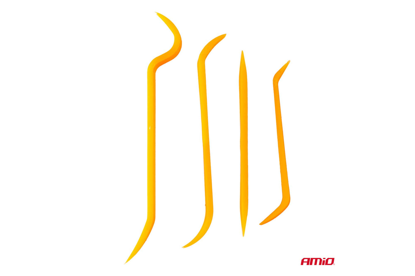 Amio plastic spatula set for removing clips and pins