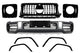 Kit tuning bară față tip 63 compatibil cu Mercedes G class W464 (după 2018), cu PDC, grilă, capace faruri, aripi laterale