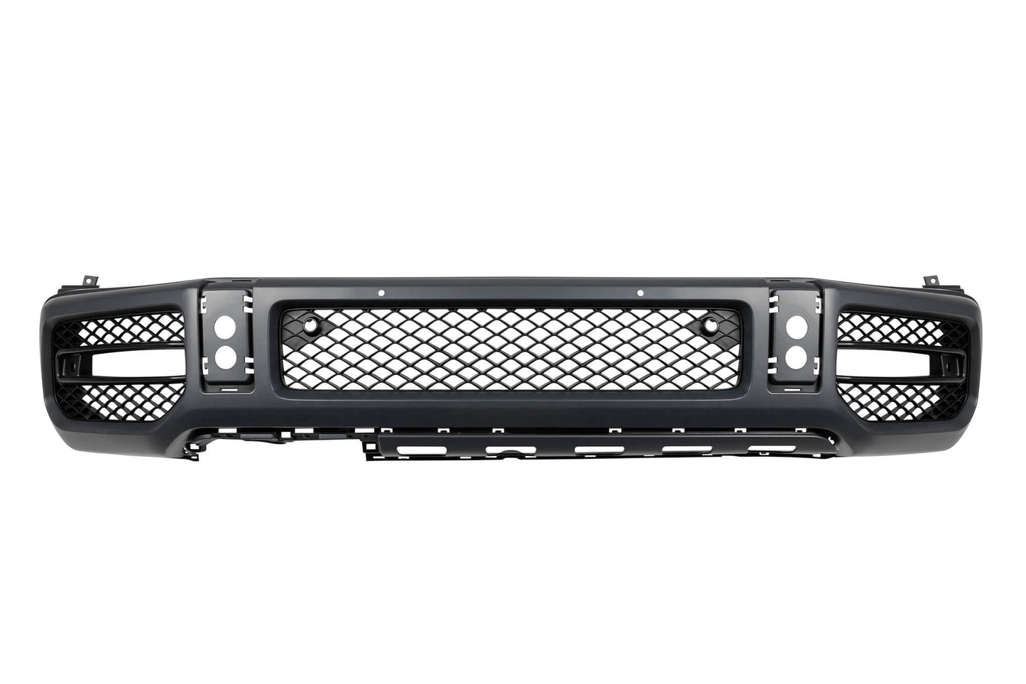 Kit tuning bară față tip 63 compatibil cu Mercedes G class W464 (după 2018), cu PDC, grilă, capace faruri, aripi laterale