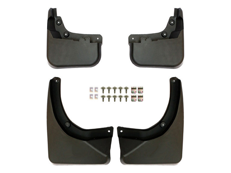 Set de aparatori noroi fata si spate pentru Mercedes GLK X204 (2008-2015), fara praguri laterale