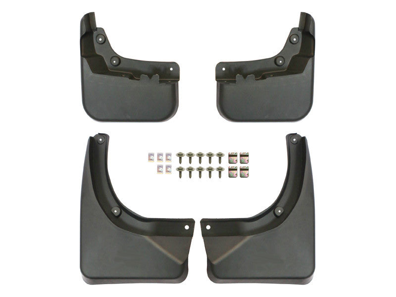 Set de aparatori noroi fata si spate pentru Mercedes GLK X204 (2008-2015), cu praguri laterale