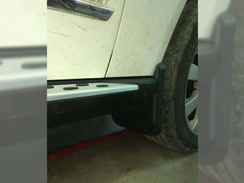 Set de aparatori noroi fata si spate pentru Mercedes GLK X204 (2008-2015), cu praguri laterale