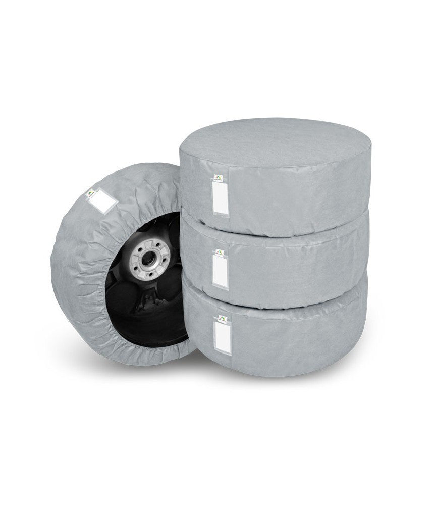 Set huse anvelope gri Kegel, marimi R14, R15, R16, R17