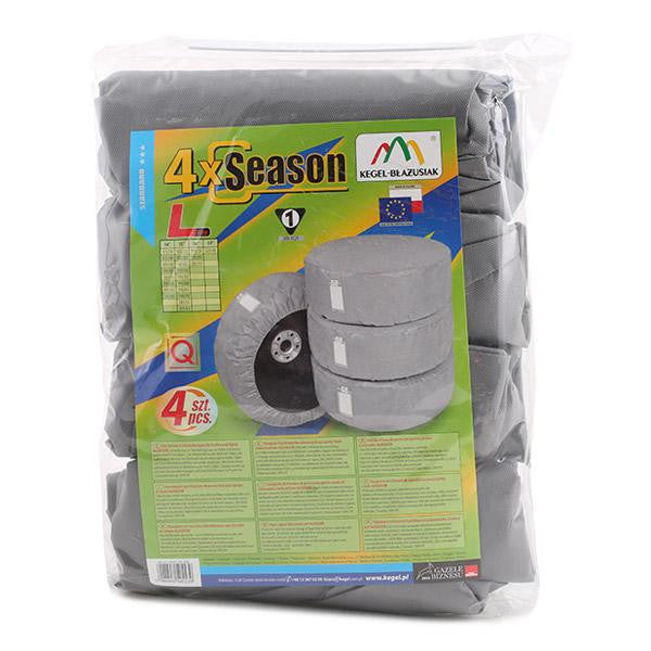 Set huse anvelope gri Kegel, marimi R14, R15, R16, R17