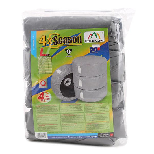 Set huse anvelope gri Kegel, marimi R14, R15, R16, R17